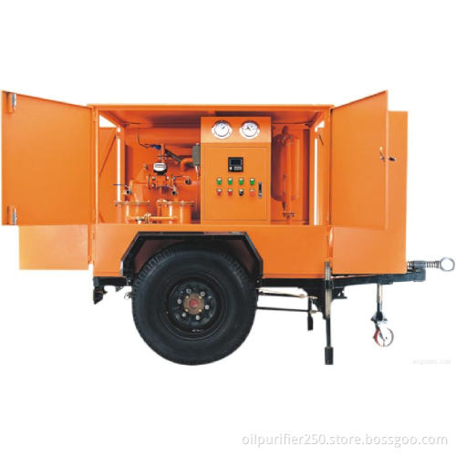 mobile transformer oil purifier